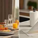 Serviettes vs Paper Towels