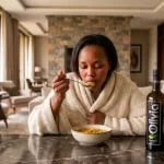 Olivia Knows the Taste of Comfort